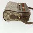 GUCCI GG Canvas Web Sherry Line Shoulder Bag Beige Red Green yk5362 Sale