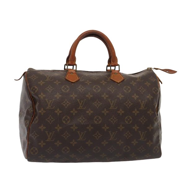 LOUIS VUITTON Monogram Speedy 35 Hand Bag M41524  80444 For Sale