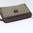 GUCCI GG Supreme Clutch Bag PVC Beige 014 115 6863 bs17950 Cheap