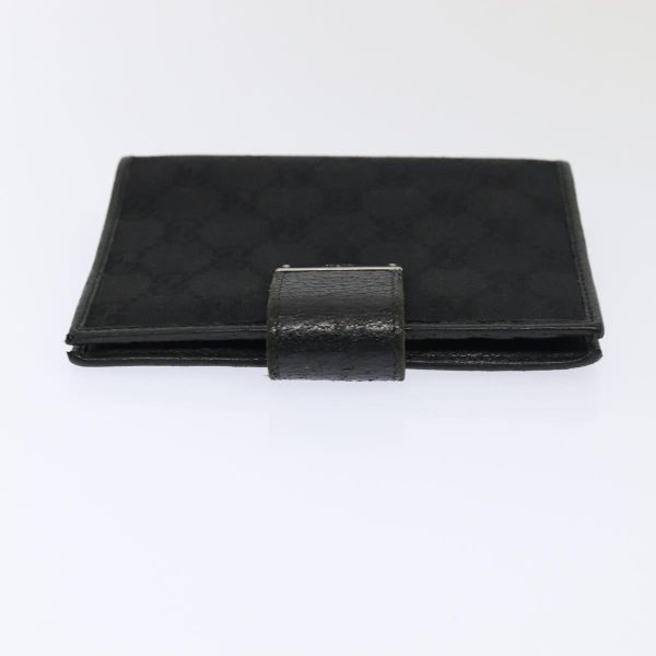 GUCCI GG Canvas Day Planner Cover Black 115240 85759 on Sale