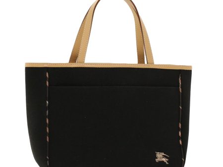 BURBERRY Hand Bag Canvas BlackNew bs5274 Online now