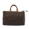 LOUIS VUITTON Monogram Speedy 35 Hand Bag M41524  80444 For Sale