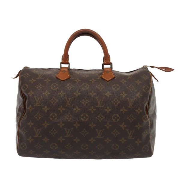 LOUIS VUITTON Monogram Speedy 35 Hand Bag M41524  80444 For Sale