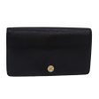 CHANEL Wallet Leather Black CC  bs16073 Online