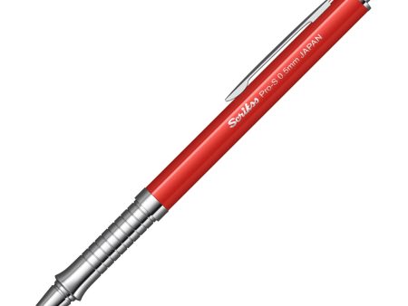 Scrikss Pro-S 0.5mm Mechanical Pencil - Red For Cheap