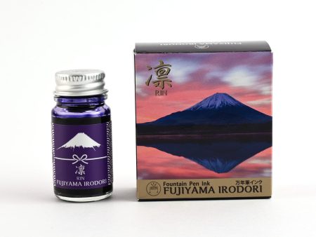 Teranishi Fujiyama Irodori Rin Ink Bottle, Purple - 12ml For Discount