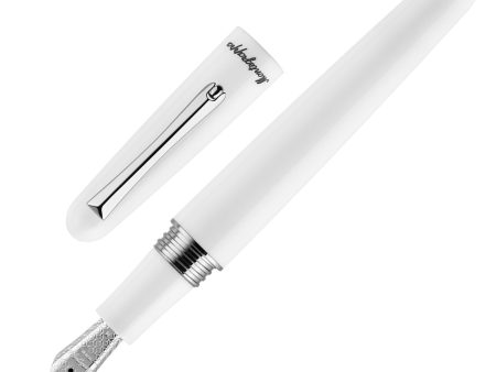 Montegrappa Elmo 01 Fountain Pen - White Frost CT Online now