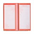 7mm Undated Weekly Planner - Coral Rush Discount