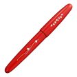 Wancher Dream Zogan Urushi Fountain Pen - Momiji Red GT Hot on Sale