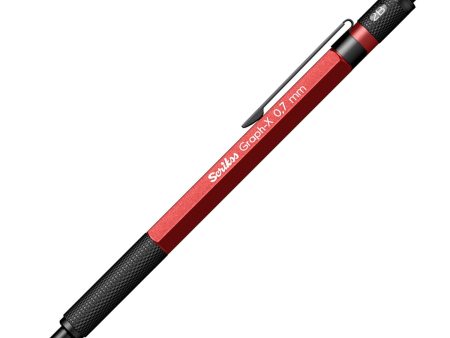 Scrikss Graph-X 0.7mm Mechanical Pencil - Red Online now