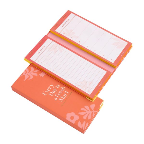 7mm Undated Weekly Planner - Coral Rush Discount