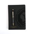 Cross Gift Set - Coventry Black GT Ball Pen with Black A5 Journal Supply