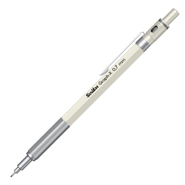 Scrikss Graph-X 0.7mm Mechanical Pencil - Ivory Fashion