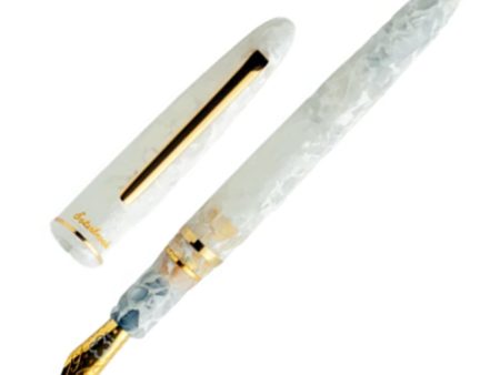 Esterbrook Estie Regular Fountain Pen - Winter White GT Fashion