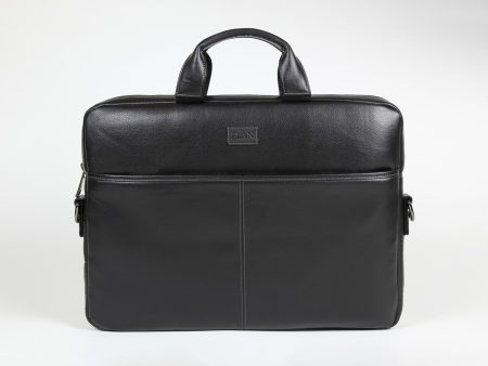 Elan Foam Slim Laptop Bag - Black Discount