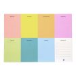 7mm Weekly Colorblock Deskpad Online now