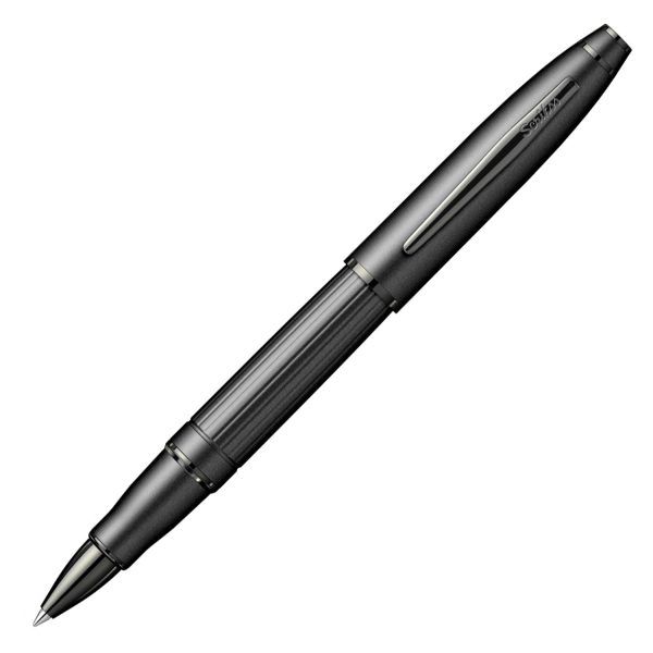 Scrikss Noble 350 Roller Ball Pen - Matte Black PVD For Discount