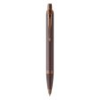 Parker IM Monochrome Ball Pen - Burgundy PVD For Discount