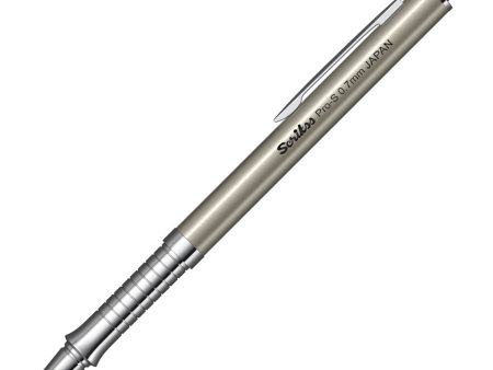 Scrikss Pro-S 0.7mm Mechanical Pencil - Brushed Grey Supply