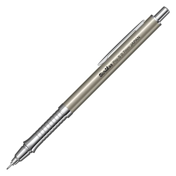 Scrikss Pro-S 0.7mm Mechanical Pencil - Brushed Grey Supply