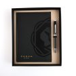 Cross Gift Set - Coventry Black CT Ball Pen with Black A5 Journal Cheap