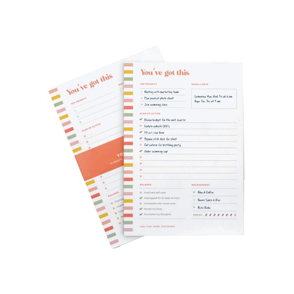 7mm You ve Got This Notepad - A5 Discount