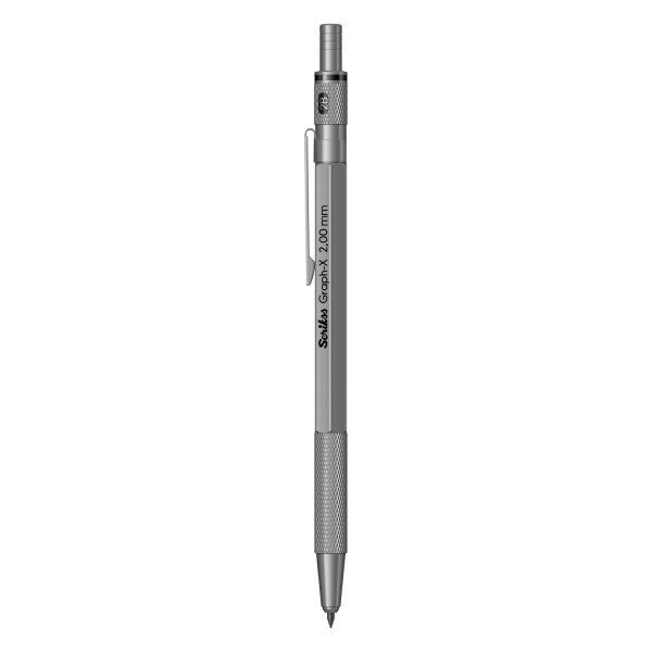 Scrikss Graph-X 2mm Mechanical Pencil -Satin Grey Discount