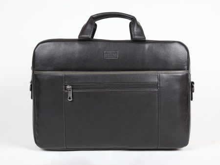 Elan Foam Business Laptop Bag - Black Cheap