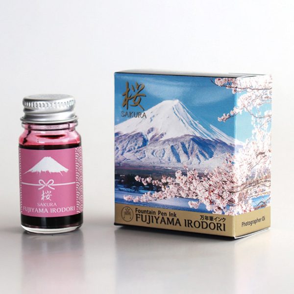 Teranishi Fujiyama Irodori Sakura Ink Bottle, Pink - 12ml Cheap