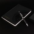 Cross Gift Set - Coventry Black CT Ball Pen with Black A5 Journal Cheap