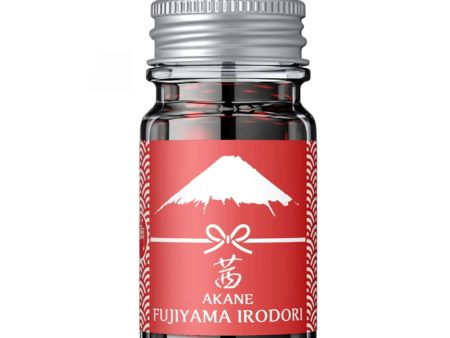 Teranishi Fujiyama Irodori Akane Ink Bottle, Red - 12ml Discount