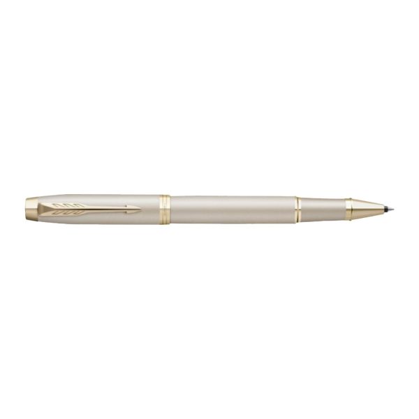 Parker IM Monochrome Roller Ball Pen - Champagne PVD For Discount