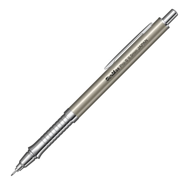 Scrikss Pro-S 0.5mm Mechanical Pencil - Brushed Grey Supply