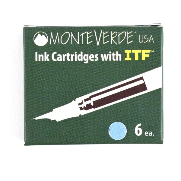 Monteverde Standard Ink Cartridge Pack of 6 - Purple Mist on Sale