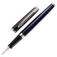 Waterman Hemisphere Colour Blocking Roller Ball Pen - Black & Blue CT Supply