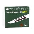 Monteverde Standard Ink Cartridge Pack of 6 - Brown Sugar Hot on Sale