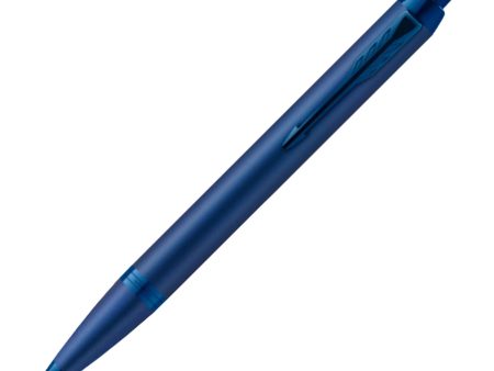 Parker IM Monochrome Ball Pen - Blue PVD For Cheap