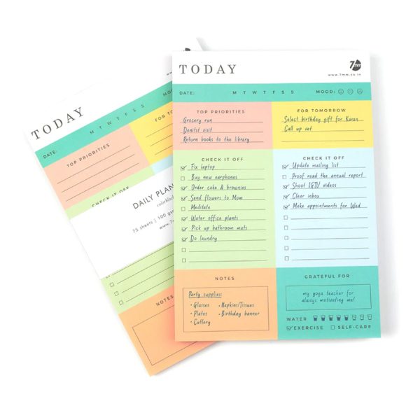 7mm Daily Colorblock Notepad - A5 on Sale