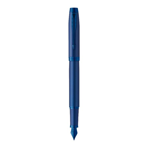 Parker IM Monochrome Fountain Pen - Blue PVD Fashion