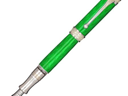 Aurora Conte Limited Edition Fountain Pen - Green Online now