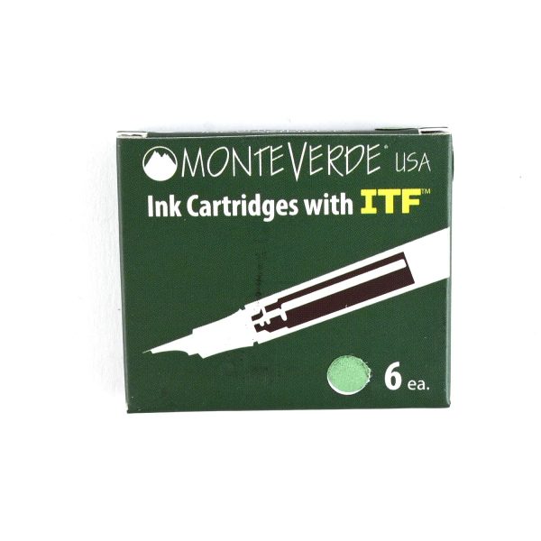 Monteverde Standard Ink Cartridge Pack of 6 - Erinite Fashion