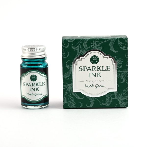 Teranishi Sparkle Noble Green Ink Bottle - 12ml For Cheap