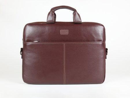 Elan Foam Slim Laptop Bag - Brown Online