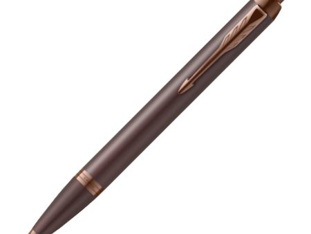 Parker IM Monochrome Ball Pen - Burgundy PVD For Discount