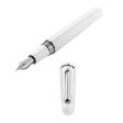 Montegrappa Elmo 01 Fountain Pen - White Frost CT Online now