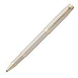 Parker IM Monochrome Roller Ball Pen - Champagne PVD For Discount