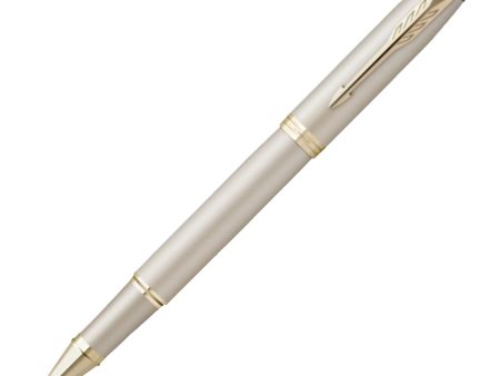 Parker IM Monochrome Roller Ball Pen - Champagne PVD For Discount