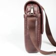 Elan Foam Shoulder Bag with Flap - Brown Fashion