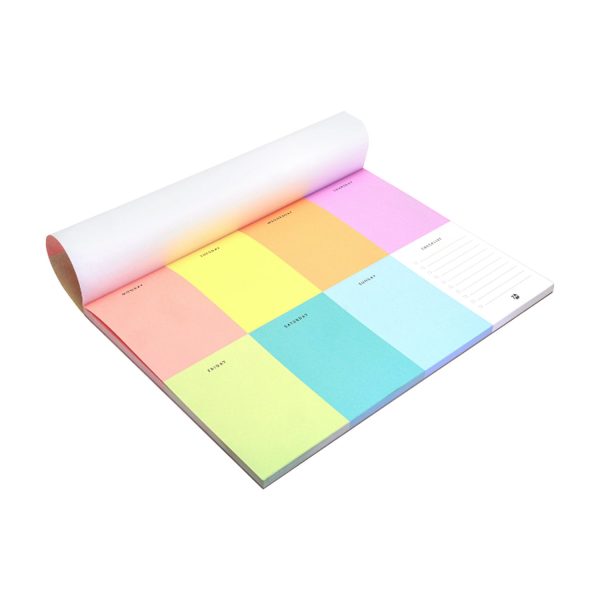 7mm Weekly Colorblock Deskpad Online now