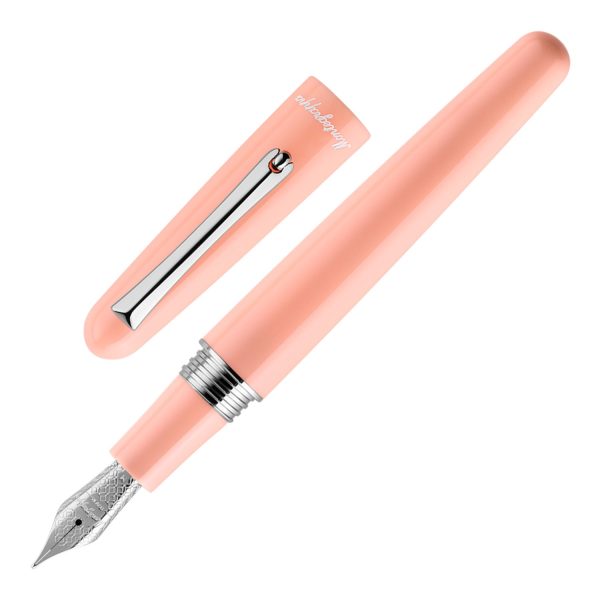 Montegrappa Elmo 01 Fountain Pen - Peach Fuzz CT For Sale